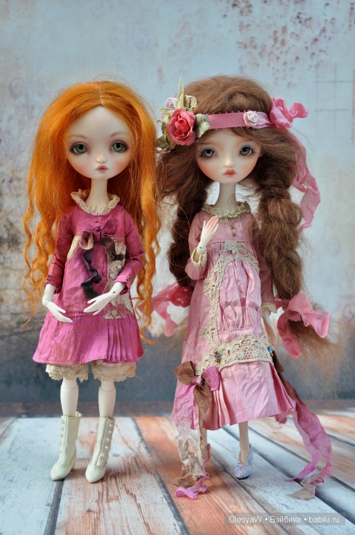 Люси и Лиза - БЖД куклы Аны Сальвадор, Ana Salvador (фото 8)