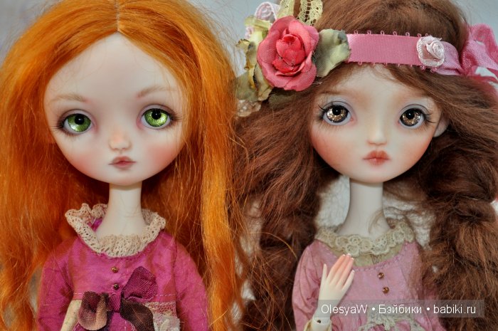 Люси и Лиза - БЖД куклы Аны Сальвадор, Ana Salvador (фото 7)