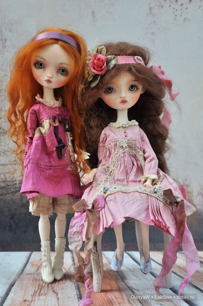 Люси и Лиза - БЖД куклы Аны Сальвадор, Ana Salvador