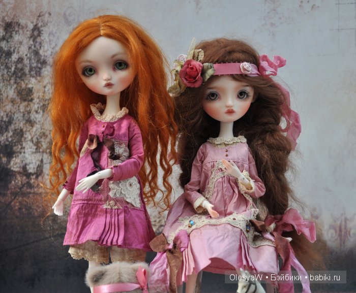 Люси и Лиза - БЖД куклы Аны Сальвадор, Ana Salvador