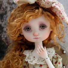 Кнопка Эмили, шарнирная кукла Аны Сальвадор, Ana Salvador