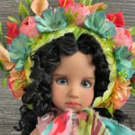 Красивая цветочная корона для кукол Пуллип, Дианны Эффнер, кукол с головой 7-8 инч