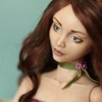 "Марго" шарнирная кукла из фарфора Инны Криковцевой