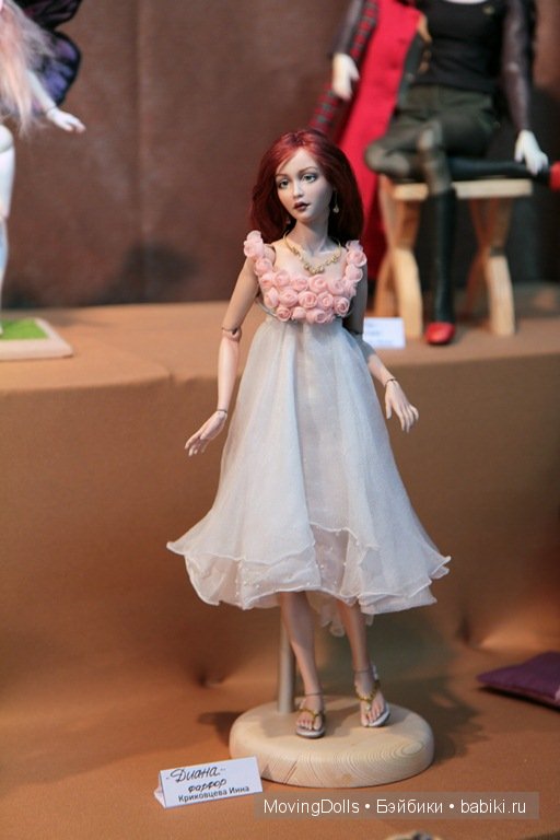 Отчет по шарнирным куклам с выставки "Весенний бал" на Ветошном 2014 (фото 2)