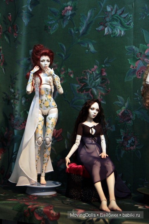 Отчет по шарнирным куклам с выставки "Весенний бал" на Ветошном 2014