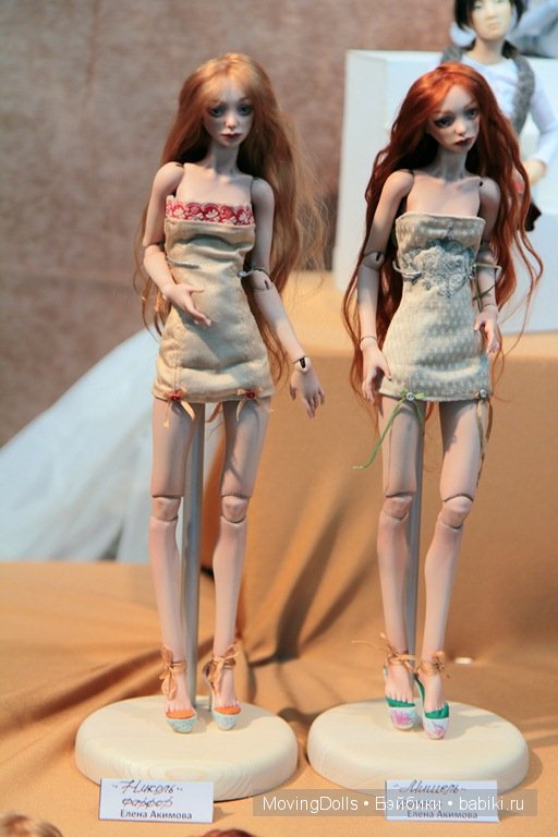 Отчет по шарнирным куклам с выставки "Весенний бал" на Ветошном 2014