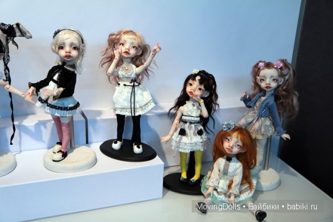 Отчет по шарнирным куклам с выставки "Весенний бал" на Ветошном 2014