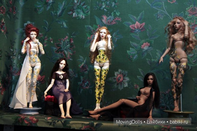 Отчет по шарнирным куклам с выставки "Весенний бал" на Ветошном 2014