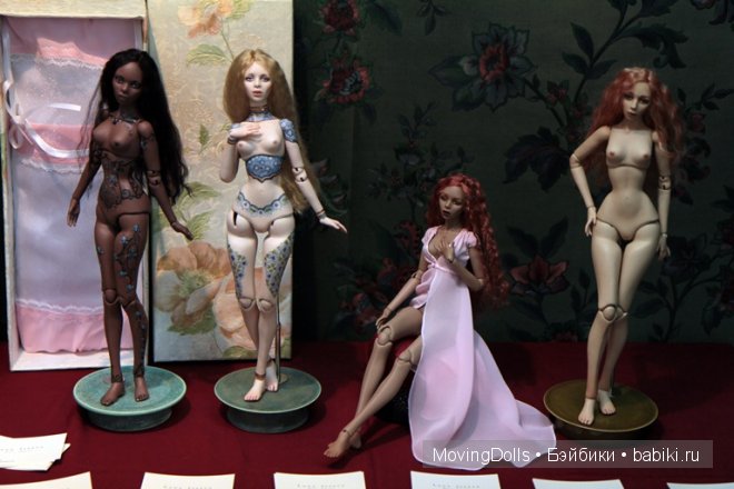 Отчет по шарнирным куклам с выставки "Весенний бал" на Ветошном 2014