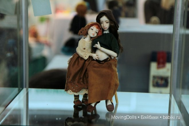 Отчет по шарнирным куклам с выставки "Весенний бал" на Ветошном 2014