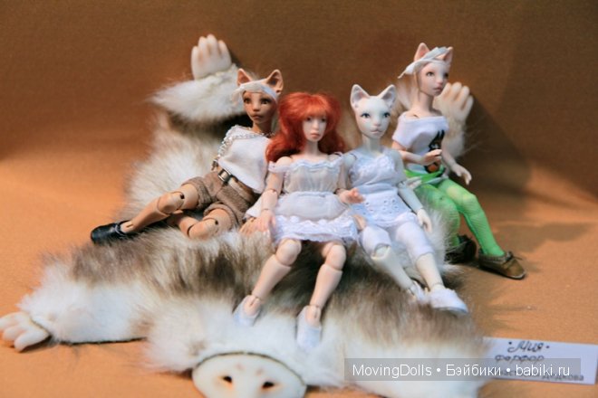 Отчет по шарнирным куклам с выставки "Весенний бал" на Ветошном 2014 (фото 9)