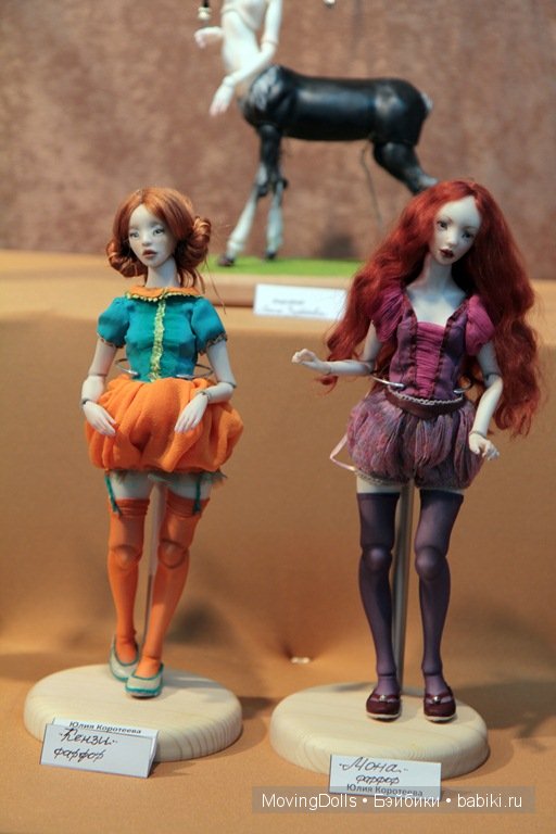 Отчет по шарнирным куклам с выставки "Весенний бал" на Ветошном 2014