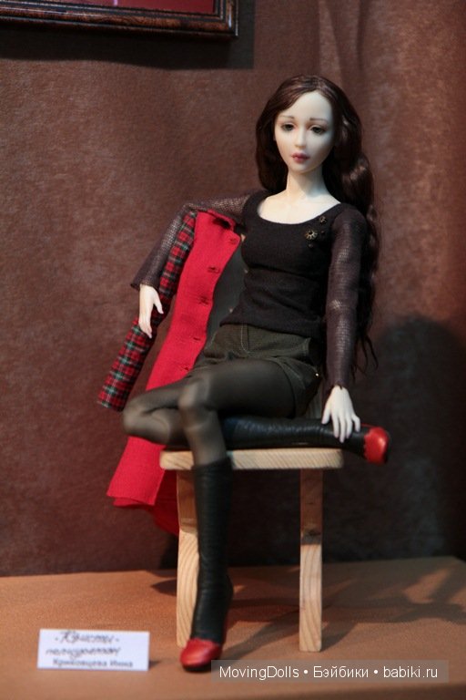 Отчет по шарнирным куклам с выставки "Весенний бал" на Ветошном 2014 (фото 4)