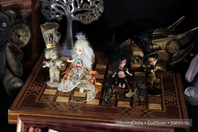 Отчет по шарнирным куклам с выставки "Весенний бал" на Ветошном 2014