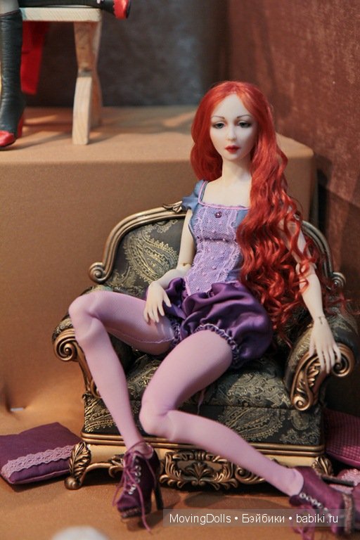 Отчет по шарнирным куклам с выставки "Весенний бал" на Ветошном 2014 (фото 3)