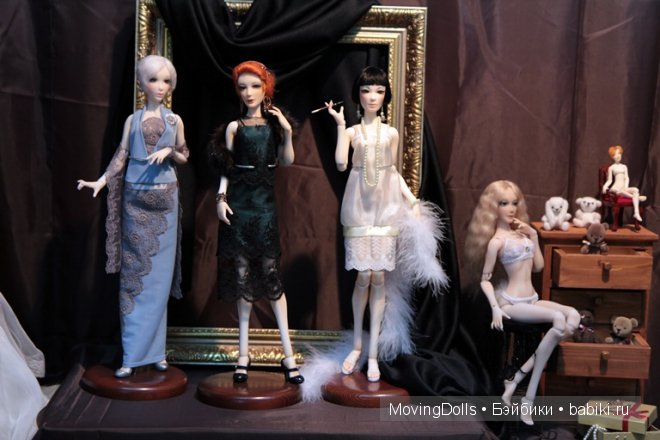 Отчет по шарнирным куклам с выставки "Весенний бал" на Ветошном 2014