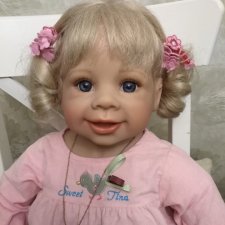 Шикарная коллекционная кукла от Моники Левениг