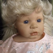 Милый ангелочек, коллекционная кукла