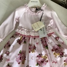 Платье Monnalisa с цветочным принтом