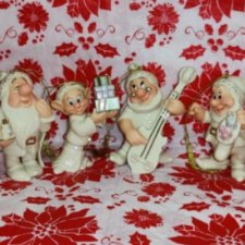 Шикарный редчайший набор Белоснежка и 7 гномов