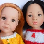 Весенние наряды для кукол Gotz.