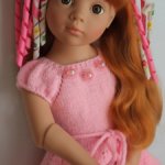 Вязаные платья  для Gotz 50 см .