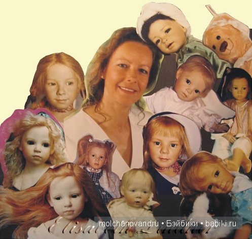 Ангелы Елизабет Линднер. Куклы Elisabeth Linder
