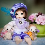 Мои мишки тедди и их друзья для кукол БЖД