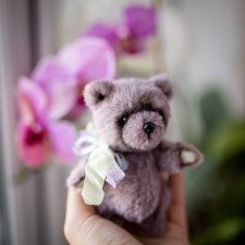 Лавандовый мишка