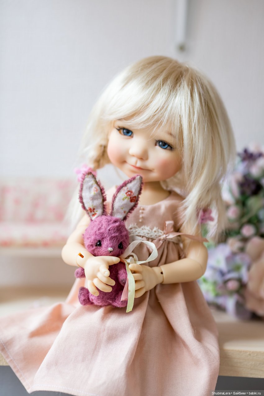 Ягодный зайка и куколки — Куклы Meadow dolls (Медовушки): BJD (БЖД) (фото 3)