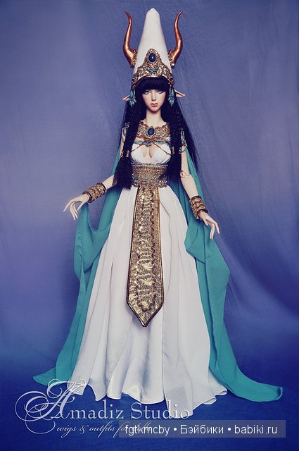 Невероятные парики для кукол БЖД от: Amadiz Studio