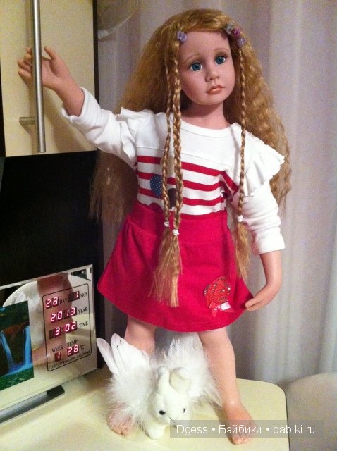 Кукла, рост 65см