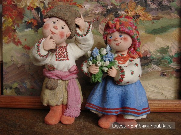 Куклы Валентины Петруниной.