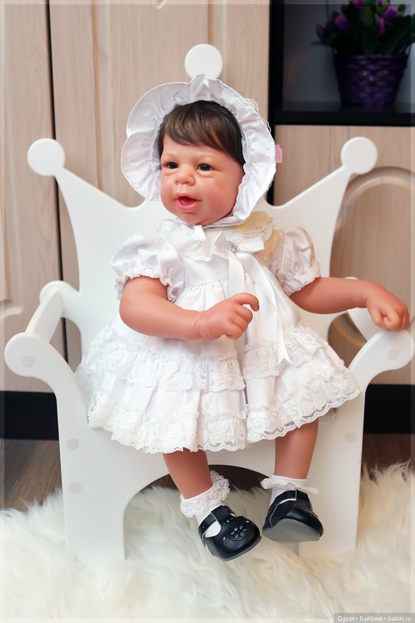 African-American и Buddy Bear (light skin) от Lee Middleton dolls (фото 9)