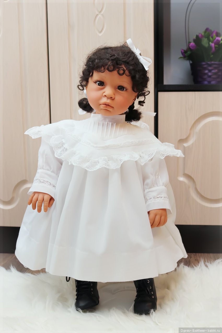 African-American и Buddy Bear (light skin) от Lee Middleton dolls