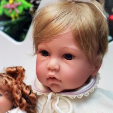 “Baby's First Prayer” Lee Middleton doll от автора Reva Schick