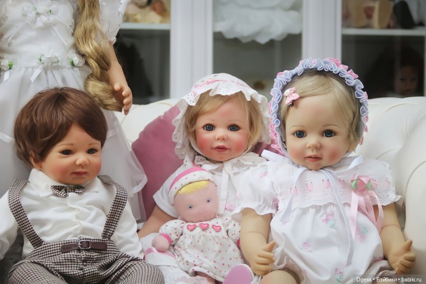 Куклы немецкой кукольницы Doris Stannat