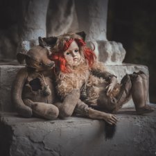 Мои путешественники во времени с выставки " Искусство куклы"