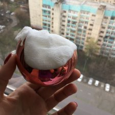 Восстановление разбитой ёлочной игрушки