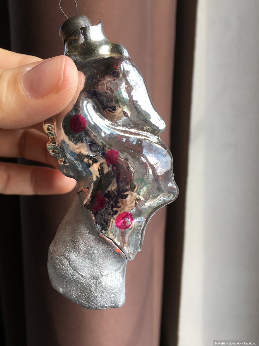 Реставрация ёлочных игрушек. Новый метод (фото 5)