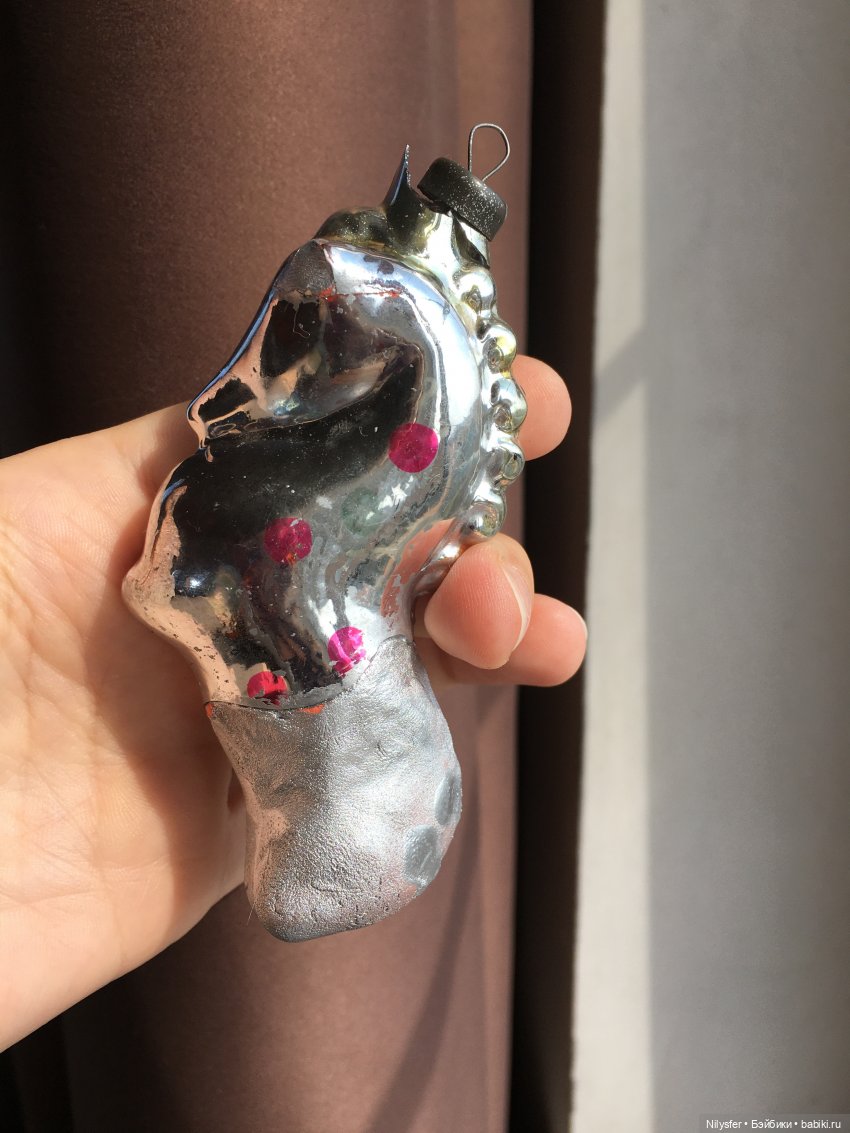 Реставрация ёлочных игрушек. Новый метод (фото 7)