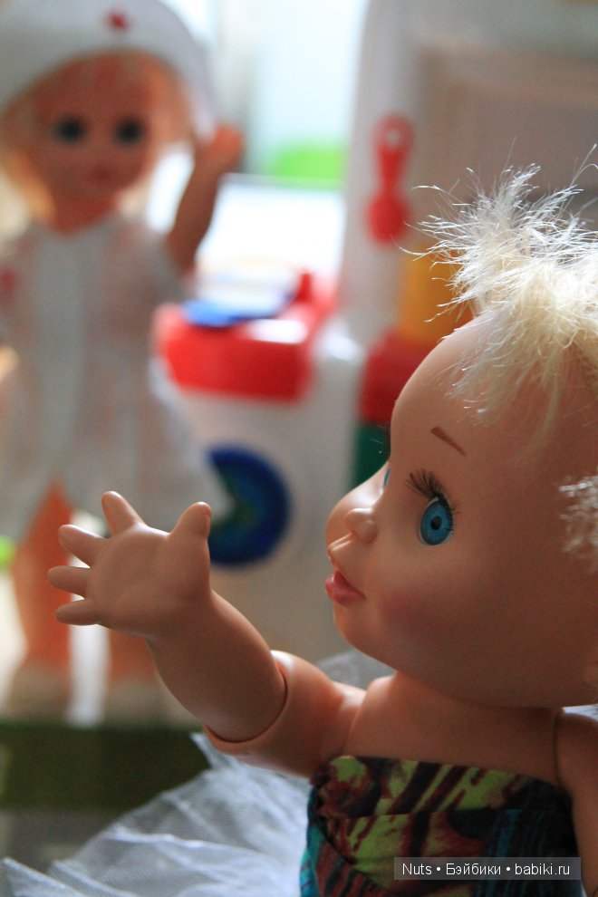 Командировка в Данию фейсинки (Galoob Baby Face doll) (фото 5)
