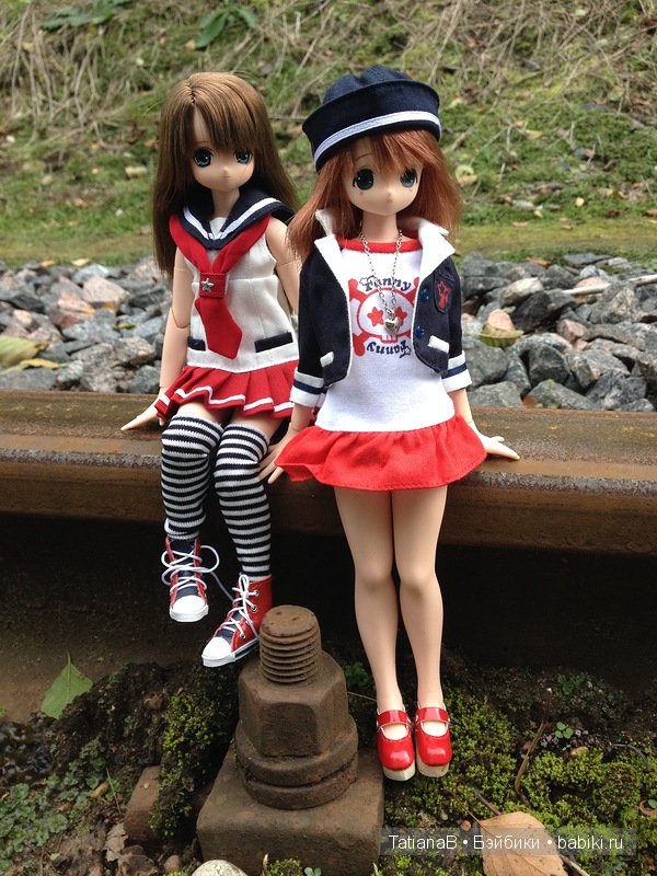 Азонки на прогулке — Куклы Azone (Азон) и тела Pure Neemo: фото (фото 3)