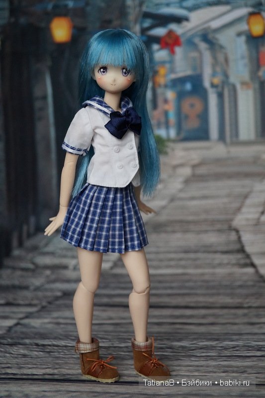 Азонки на прогулке! Куклы Azone. Tsubaki-chan