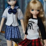 Азонки на прогулке! Куклы Azone. Tsubaki-chan