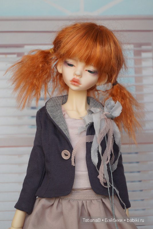 Этюд в сиреневых тонах. Куклы DiM и DollZone (фото 4)