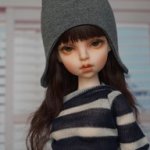 Этюд в сиреневых тонах. Куклы DiM и DollZone.