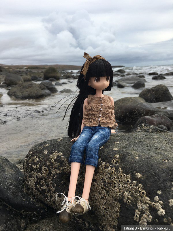 Куклы mamachapp на отдыхе. У синего моря (фото 2)