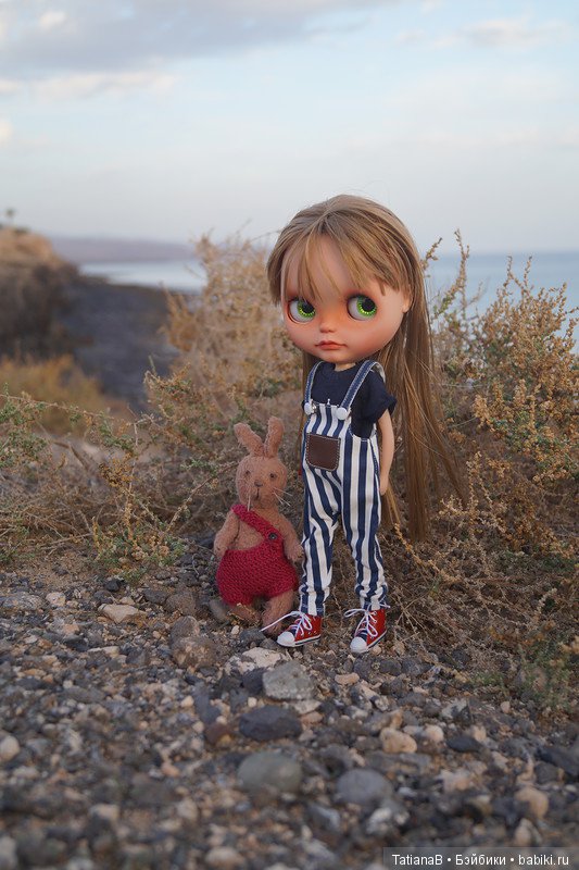 Куклы mamachapp на отдыхе. У синего моря (фото 7)