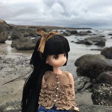 Куклы mamachapp на отдыхе. У синего моря